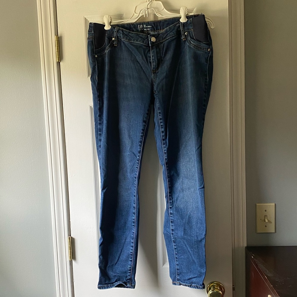 Gap Maternity Side Panel Skinny Jeans 31R